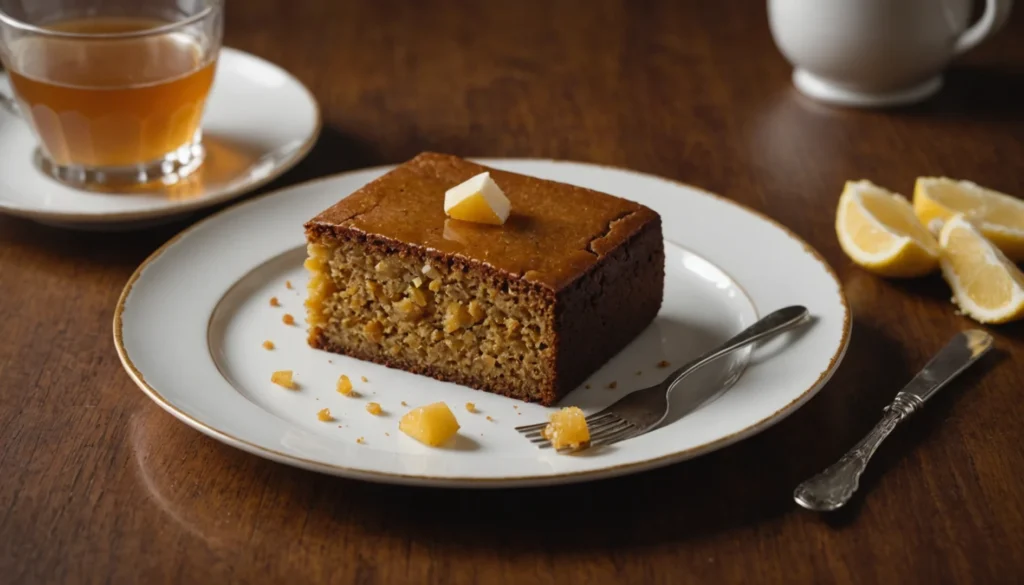 cake au gingembre confit