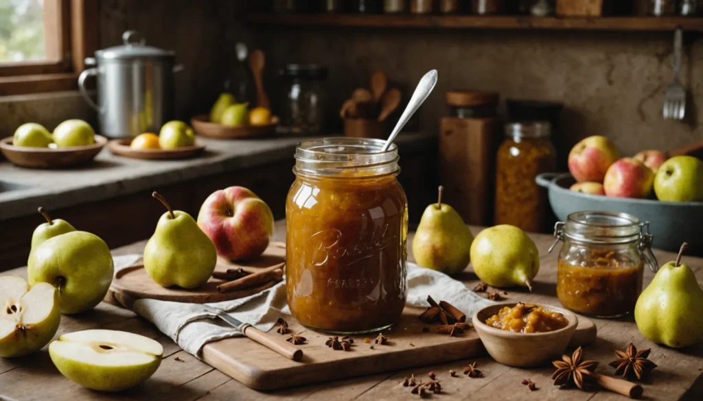 chutney de poires