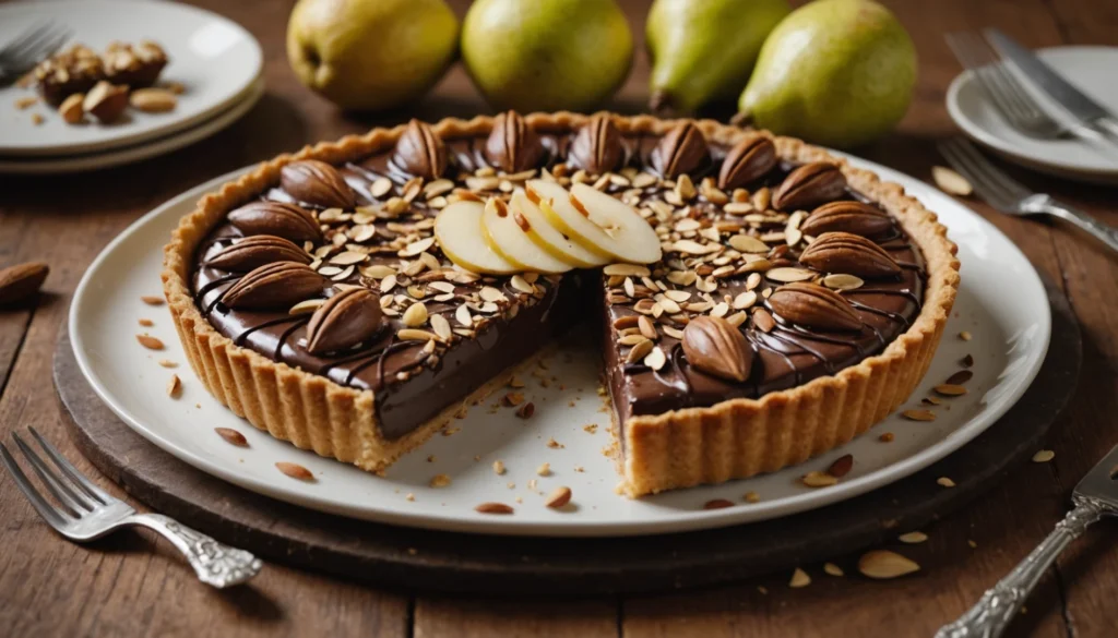 amande poire chocolat