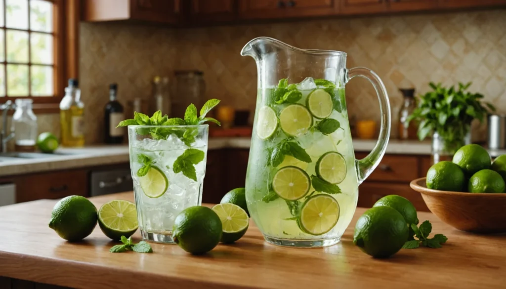 mojito pour 20 personnes recette