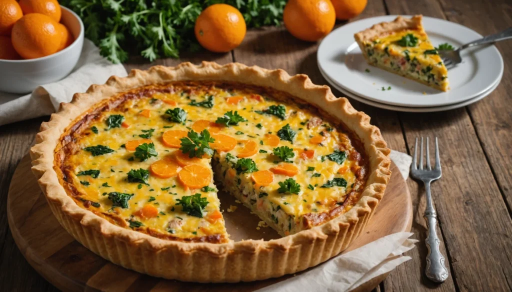 quiche carotte thon
